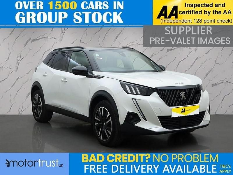 White Used 2020 Peugeot 2008 GT-line SUV | £11,895 (Fair price) - Image 1/2