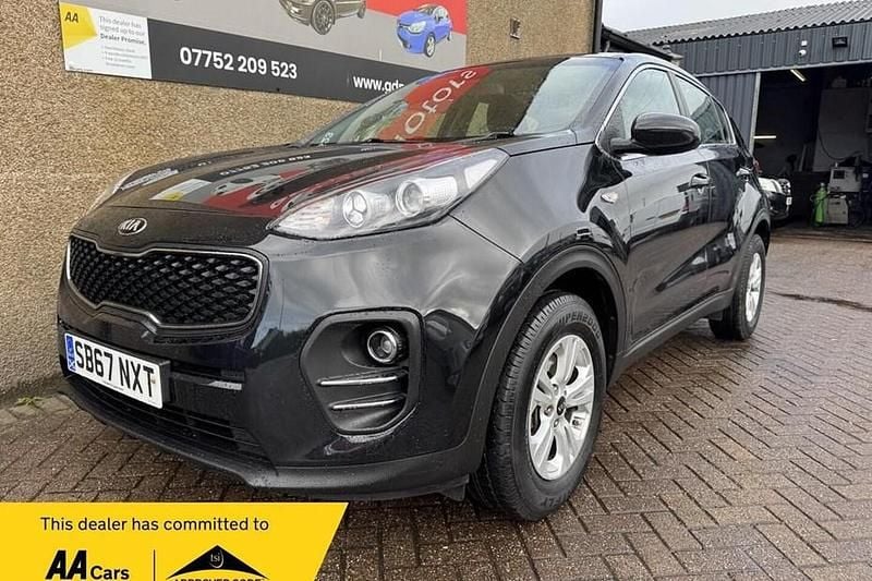 Black Used 2018 Kia Sportage 2 SUV | £7,995 (Super price) - Image 1/1