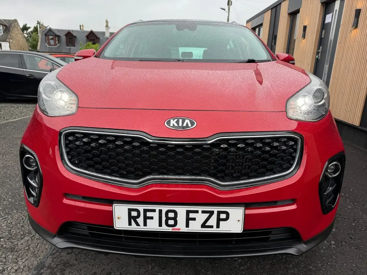 Used Kia Sportage 115 HP (84 kW) 2018 Red SUV