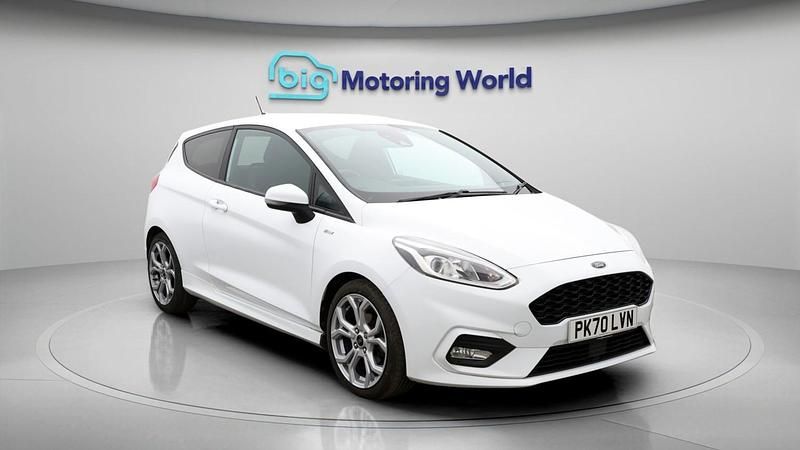 Used Ford Fiesta ST-Line 125 HP (91 kW) 2020 White Hatchback