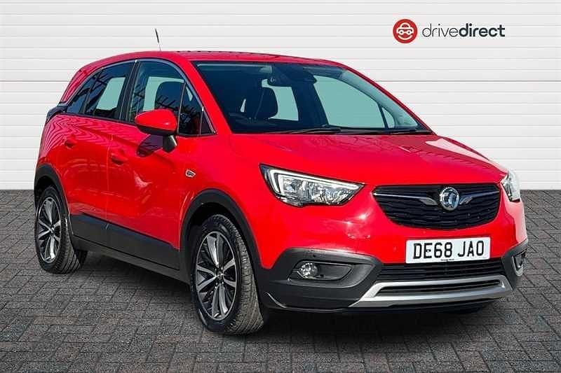 Used Vauxhall Crossland X Elite 83 HP (61 kW) 2018 Red SUV