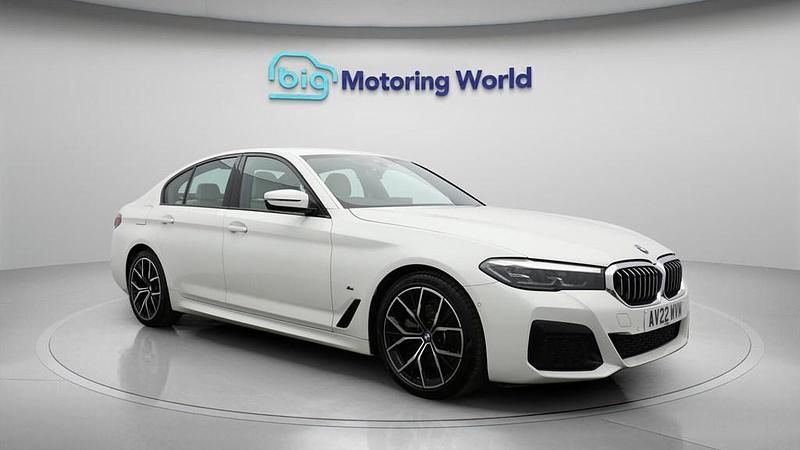 Used BMW 520 M Sport 190 HP (139 kW) 2022 White Sedan