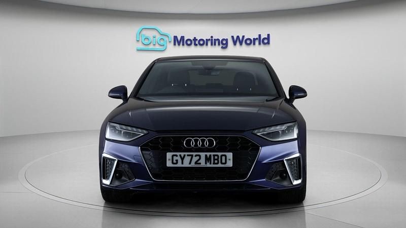 Used Audi A4 S-Line 148 HP (108 kW) 2022 Blue Sedan