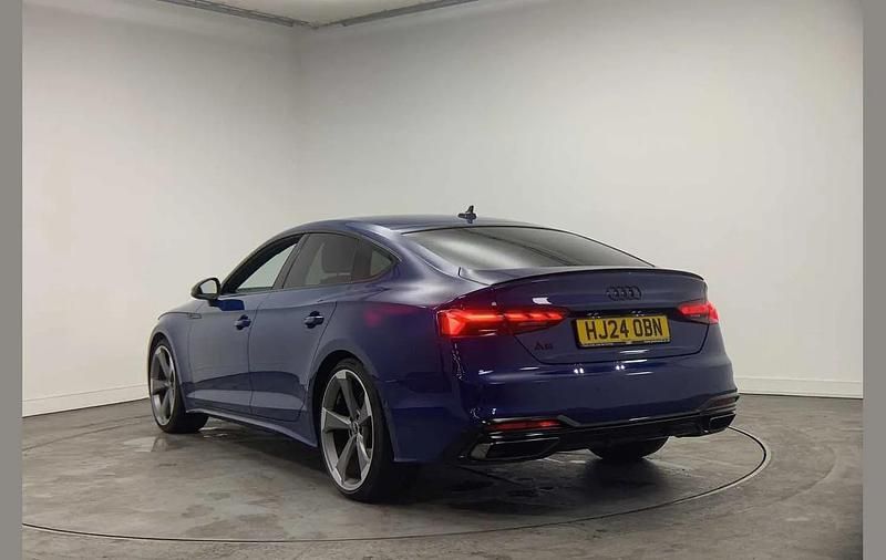 Used Audi A5 Sportback Black Edition 200 HP (147 kW) 2024 Blue Hatchback
