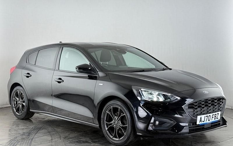 Black Used 2020 Ford Focus ST-Line Hatchback | £13,200 (Fair price) - Image 1/3