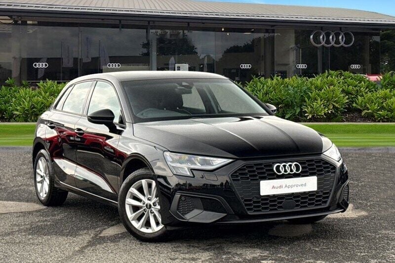 Black Used 2022 Audi A3 Comfort Hatchback | £18,195 (Good price) - Image 1/4