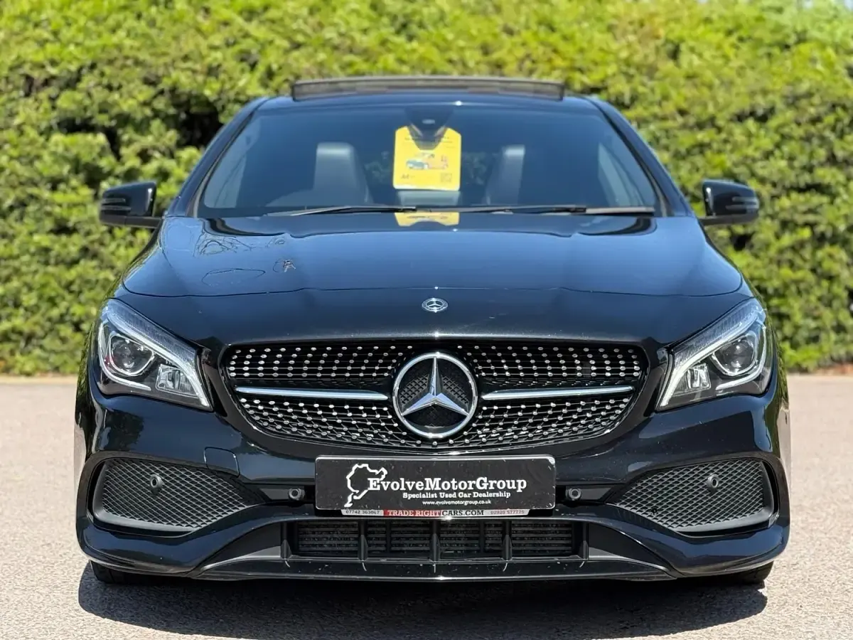 Used Mercedes CLA220 Shooting Brake AMG line 2018 Black Estate