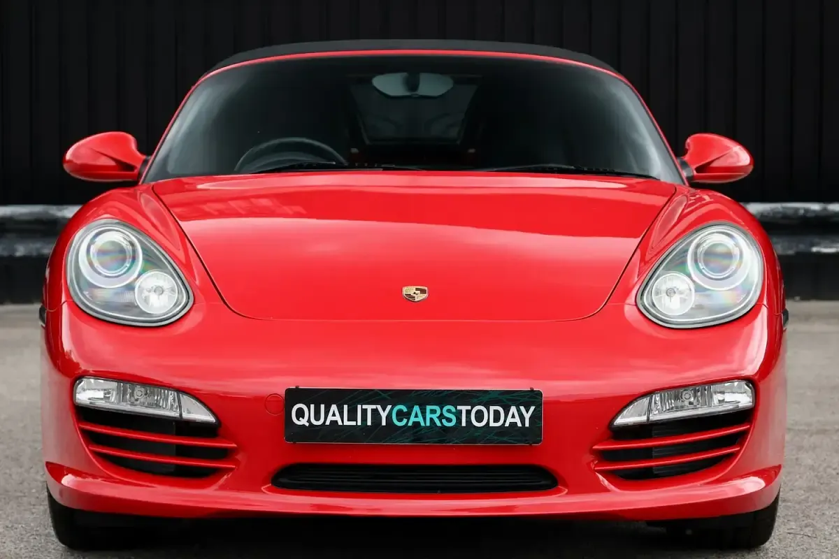 Used Porsche Boxster 255 HP (187 kW) 2010 Red Cabriolet