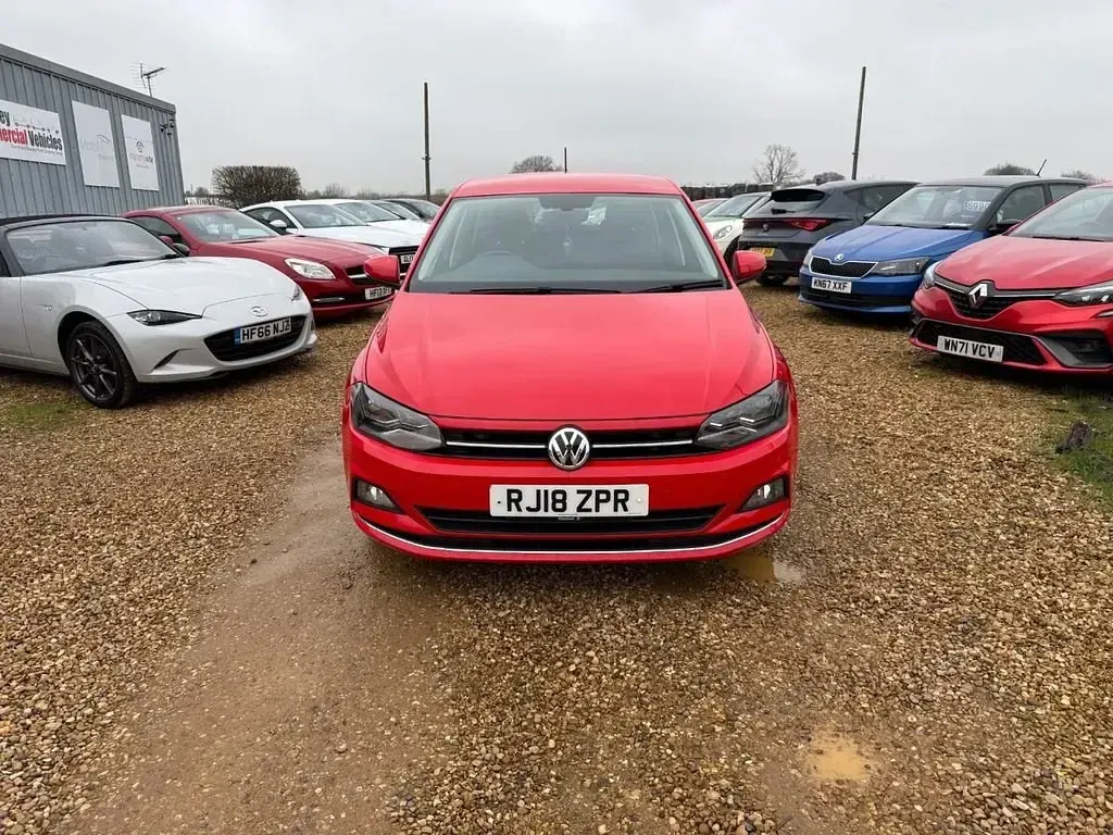 Usado VW Polo SEL 115 HP (84 kW) 2018 Vermelho Citadino