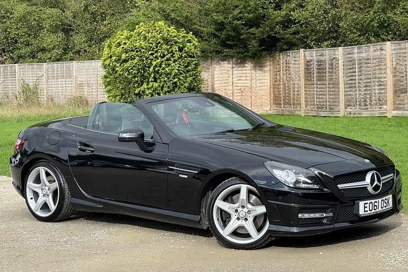 Black Used 2011 Mercedes SLK200 AMG Cabriolet | £8,790 (Fair price) - Image 1/1