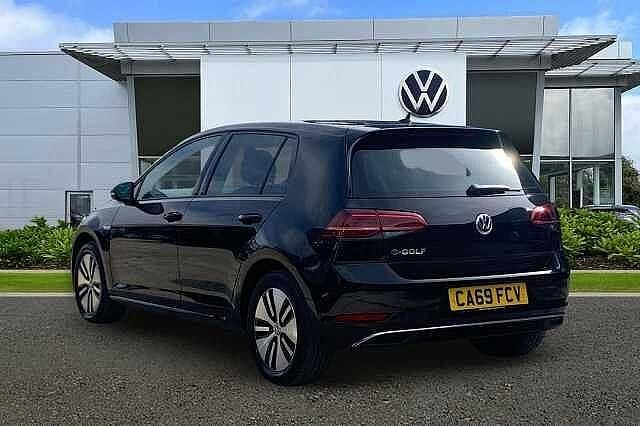Used VW e-Golf 99 kW (135 HP) 2019 Black Hatchback