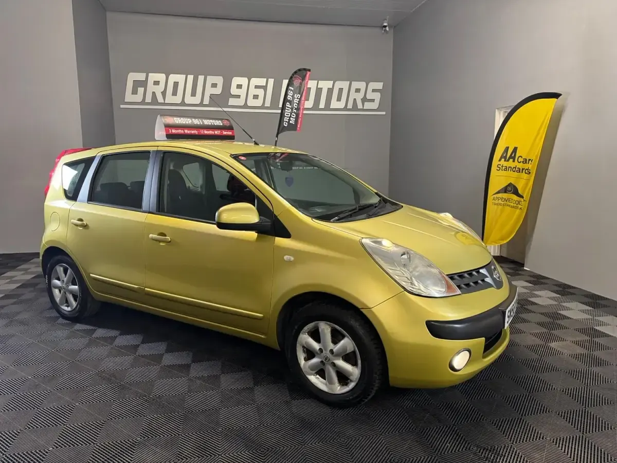Used Nissan Note SE 2006 Yellow Hatchback