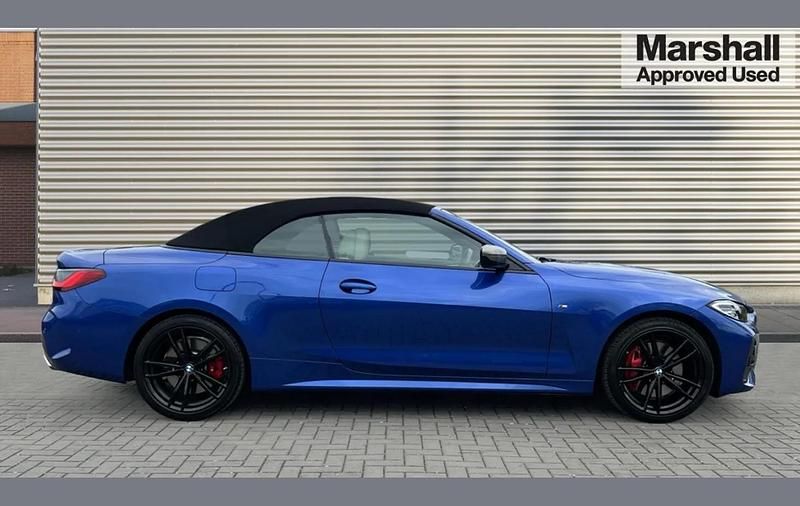 Used BMW M440 M Sport 368 HP (270 kW) 2021 Blue Sedan