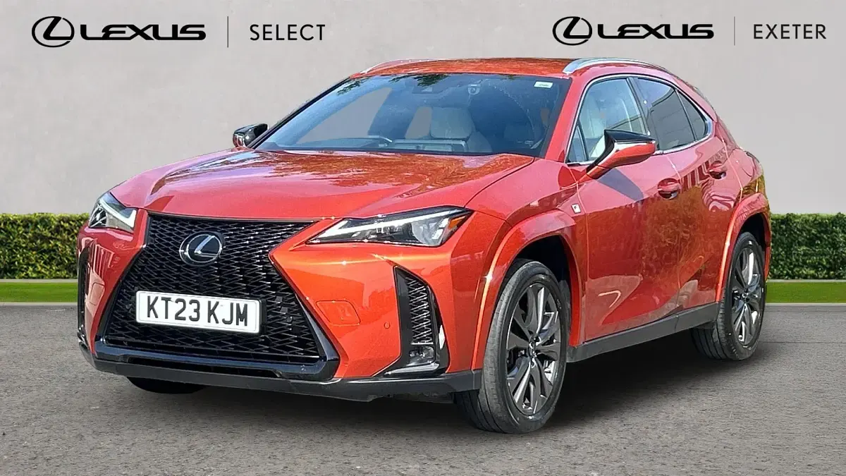 Used Lexus UX Sport Line 184 HP (135 kW) 2023 Blazing carnelian SUV
