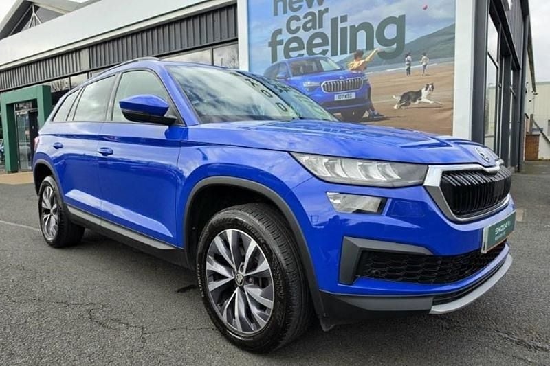 Used Skoda Kodiaq SE Drive 190 HP (139 kW) 2023 Energy blue SUV