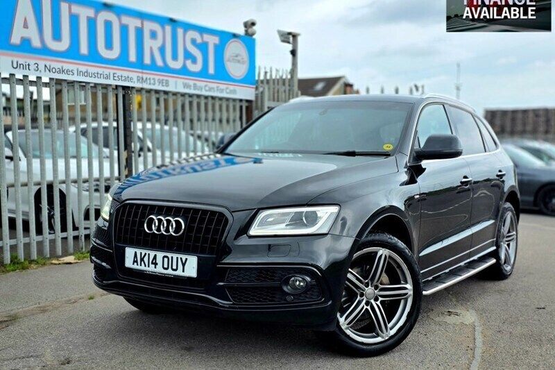 Black Used 2014 Audi Q5 S-line plus SUV | £10,495 (A bit pricey) - Image 1/1