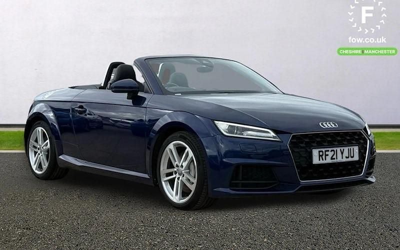 Blue Used 2021 Audi TT Roadster Sport Cabriolet | £25,399 (Fair price) - Image 1/4