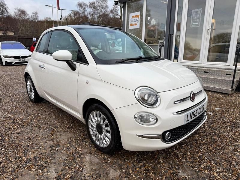 Used Fiat 500 Lounge 69 HP (50 kW) 2016 White Hatchback