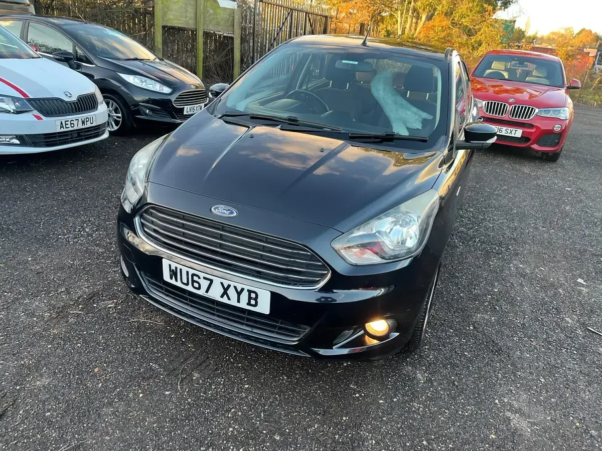 Used Ford Ka Plus Zetec 2017 Black Hatchback