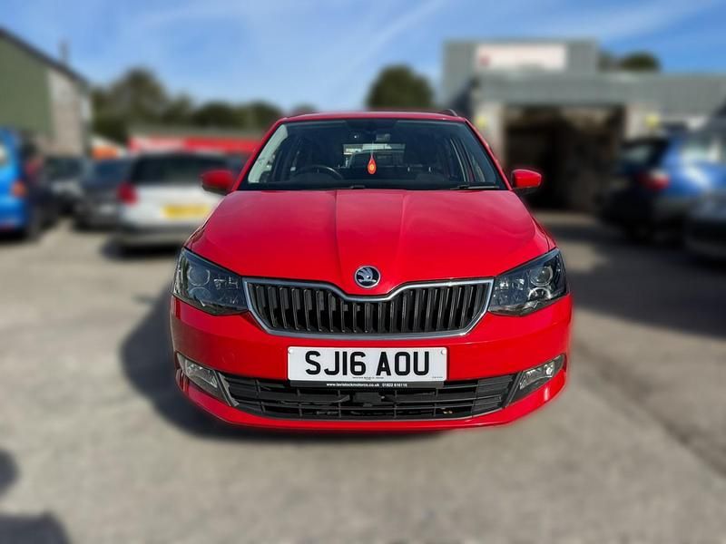 Used Skoda Fabia SE L 2016 Red Hatchback