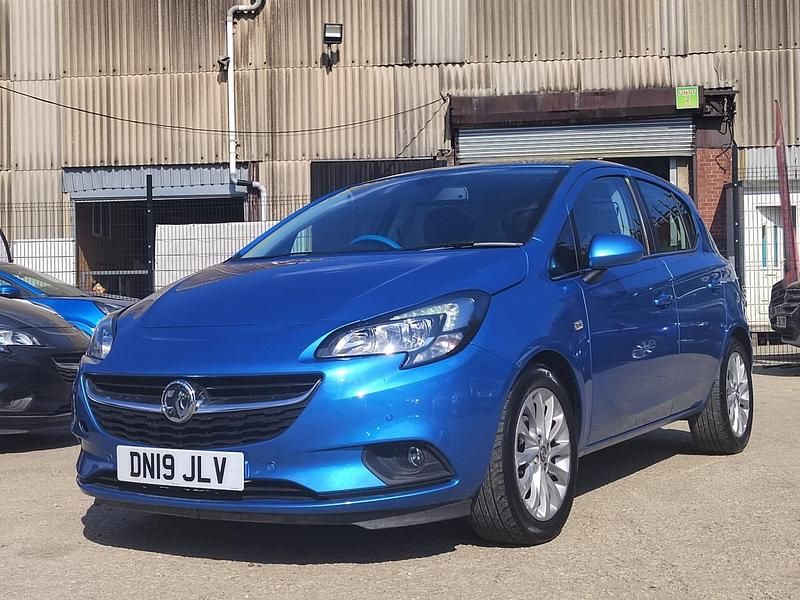 Used Vauxhall Corsa 88 HP (64 kW) 2019 Blue Hatchback
