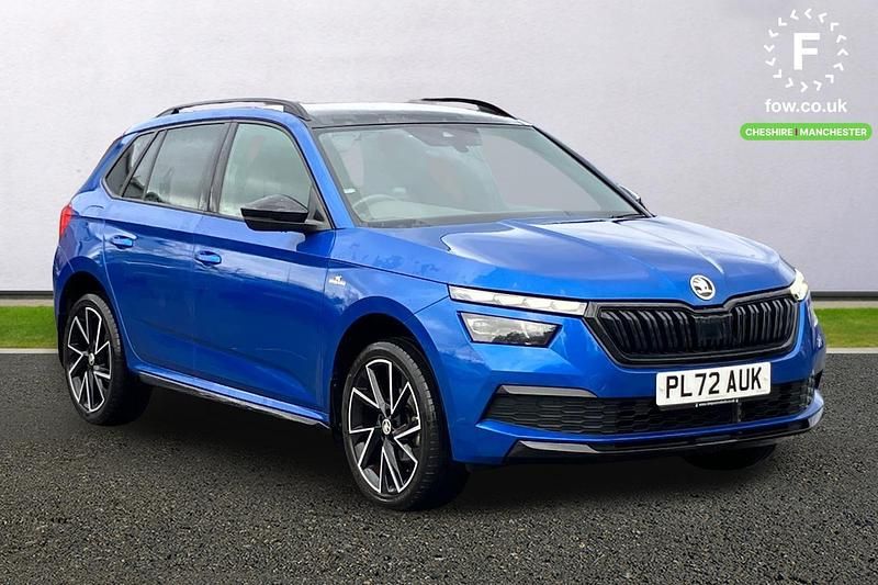 Used Skoda Kamiq Monte Carlo 150 HP (110 kW) 2023 Blue SUV