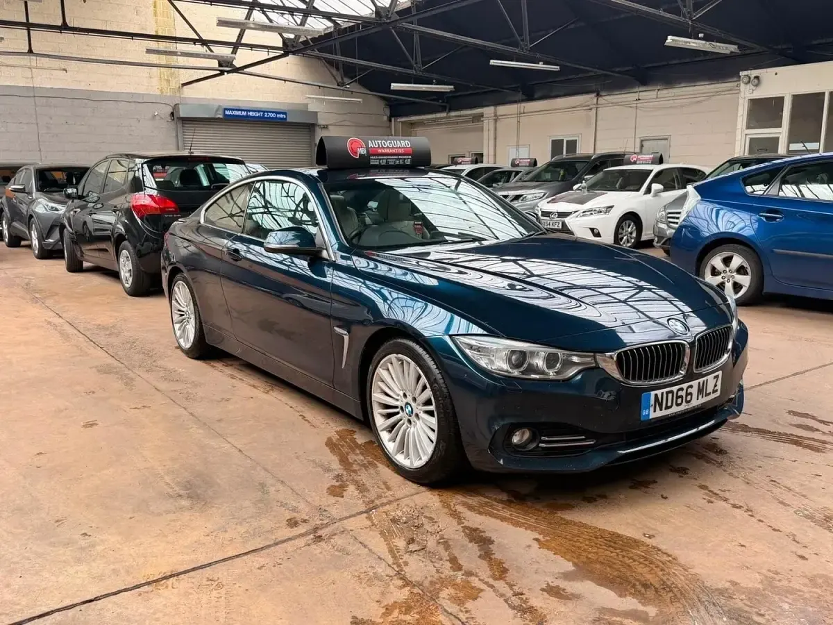 Used BMW 420 Luxury Line 2016 Blue Coupe