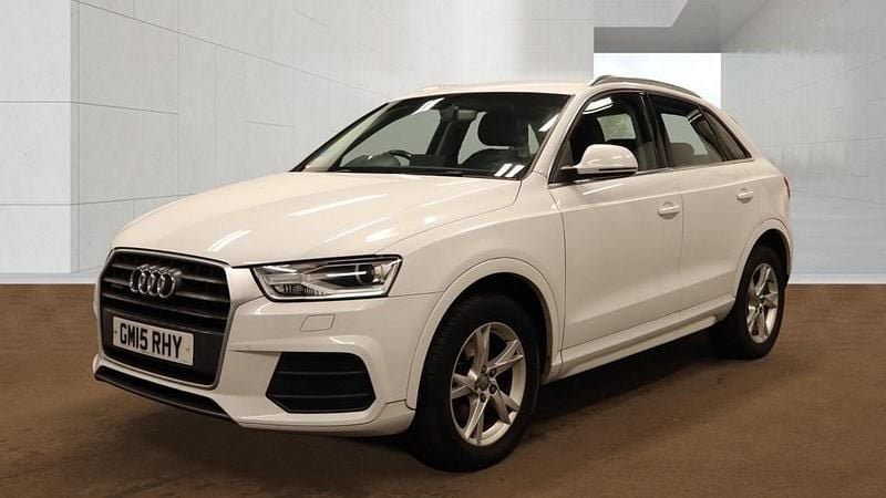 Used Audi Q3 S-line plus 150 HP (110 kW) 2015 Ibis white SUV