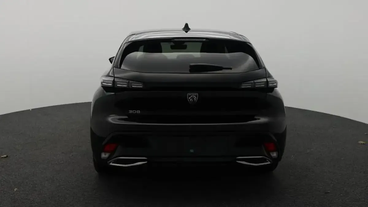 Used Peugeot 308 Allure Premium 129 HP (94 kW) 2023 Black Hatchback