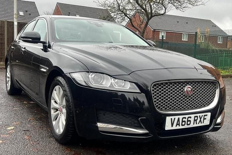 Black Used 2017 Jaguar XF Portfolio Sedan | £4,000 (Good price) - Image 1/1