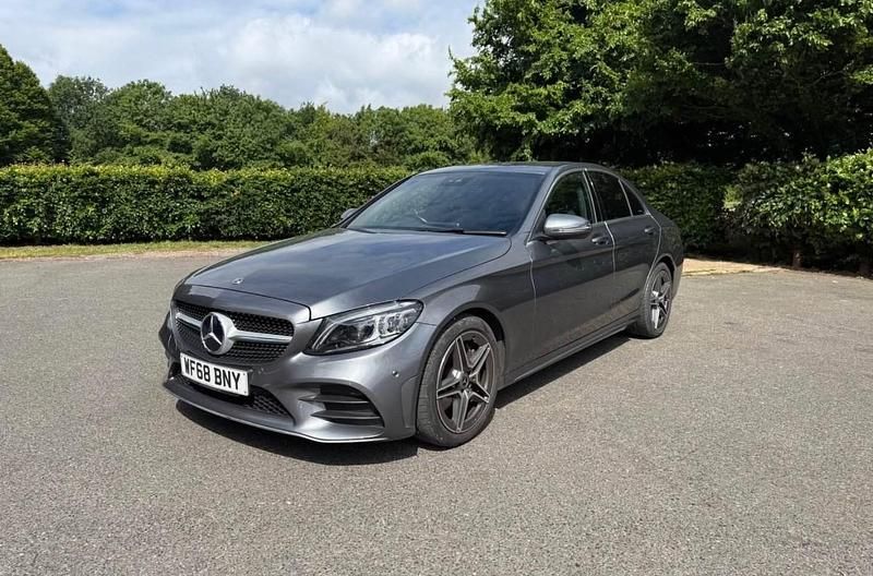 Used Mercedes C300 AMG Line Premium 2018 Grey Sedan