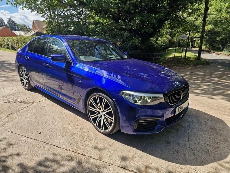 Blue Used 2019 BMW 540 M Sport Sedan | £23,950 (Fair price) - Image 1/4
