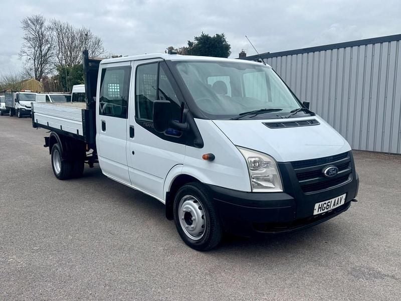 Used Ford Transit 115 HP (84 kW) 2011 White Cabriolet