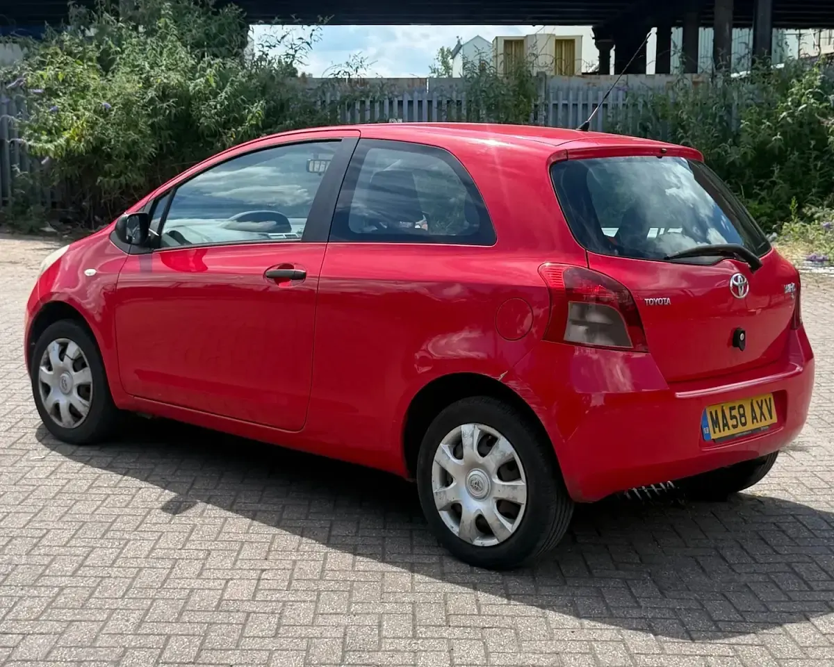 Used Toyota Yaris T2 2008 Red Hatchback