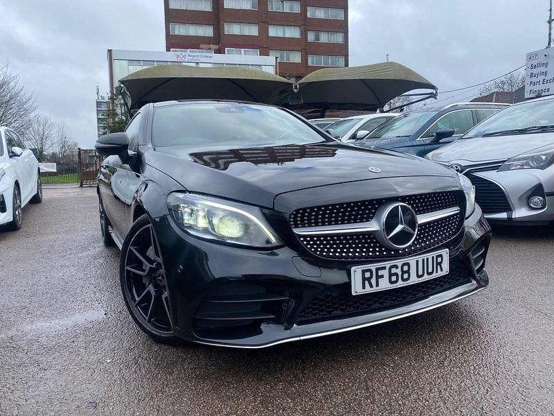 Used Mercedes C300 AMG Line Premium 2018 Black Coupe