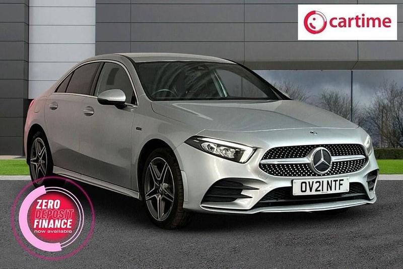Silver Used 2021 Mercedes A250 AMG line Sedan | £17,699 (Super price) - Image 1/4