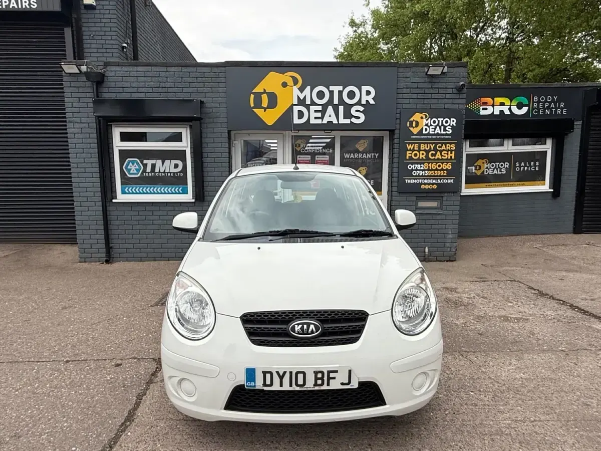 Used Kia Picanto 2010 White Hatchback