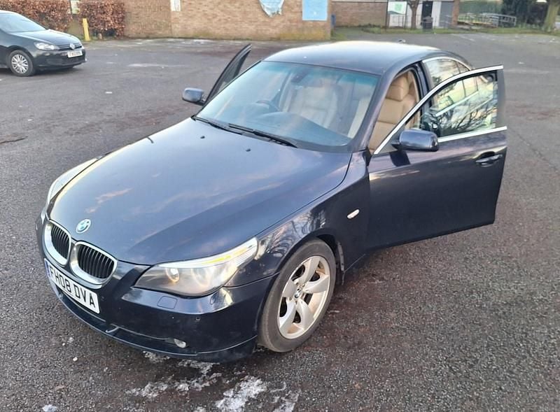 Blue Used 2008 BMW 525 Sedan | £2,980 (Super price) - Image 1/4