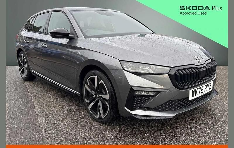 Graphite grey metallic New 2025 Skoda Scala Monte Carlo Hatchback | £22,995 (A bit pricey) - Image 1/4