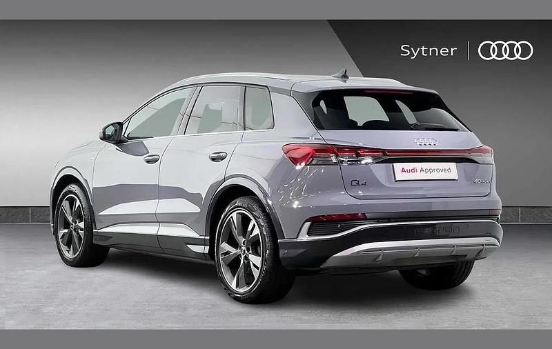 Used Audi Q4 e-tron S-Line 150 kW (204 HP) 2021 Grey SUV