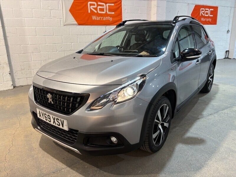Grey Used 2019 Peugeot 2008 GT-line SUV | £11,295 (Good price) - Image 1/4