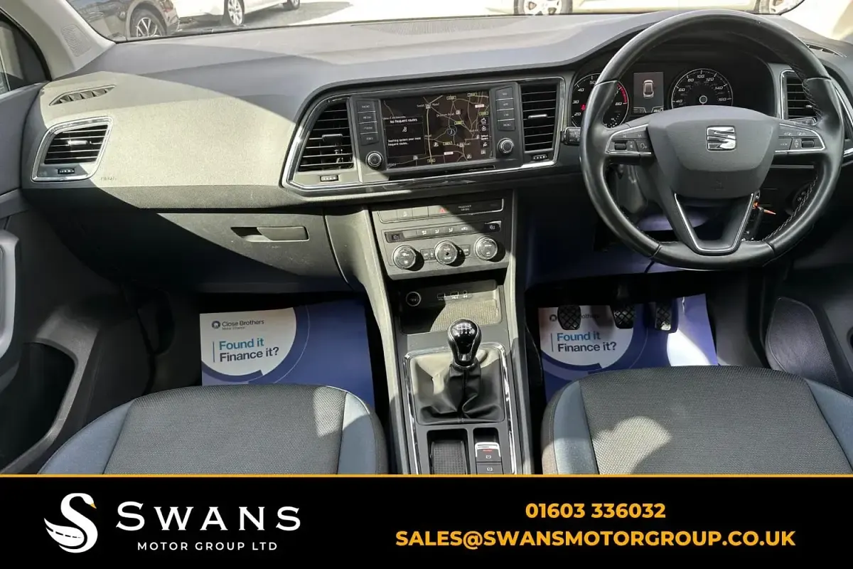 Used Seat Ateca Ecomotive 115 HP (84 kW) 2018 Blue SUV