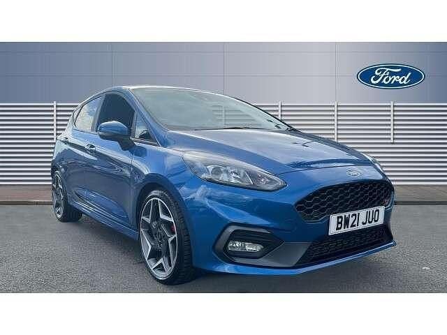 Blue Used 2021 Ford Fiesta ST Hatchback | £17,492 (Fair price) - Image 1/4