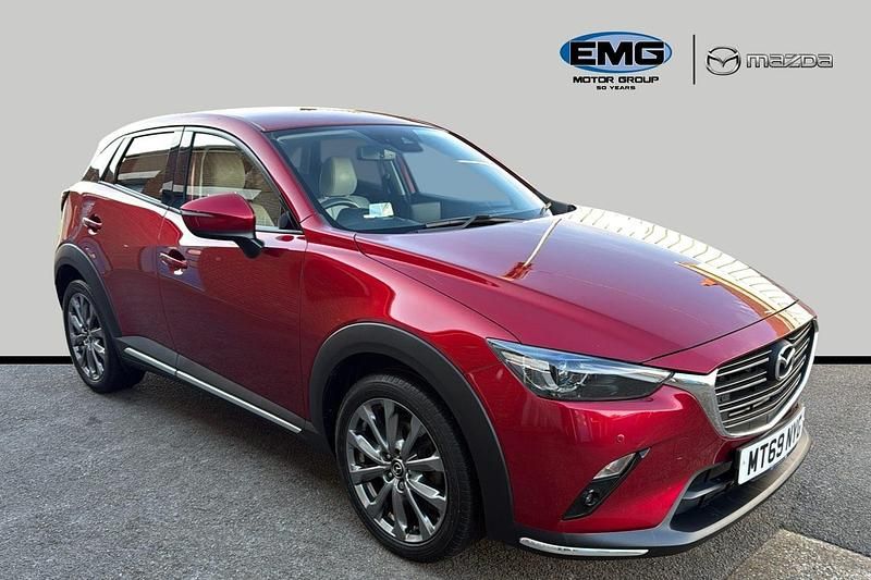 Red Used 2019 Mazda CX-3 Inclusive SUV | £10,719 (Fair price) - Image 1/3