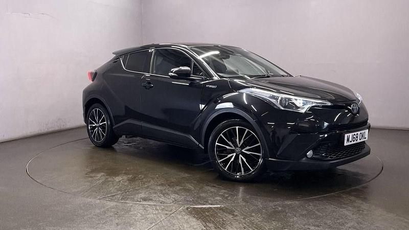 Black Used 2018 Toyota C-HR SUV | £14,499 (Fair price) - Image 1/4