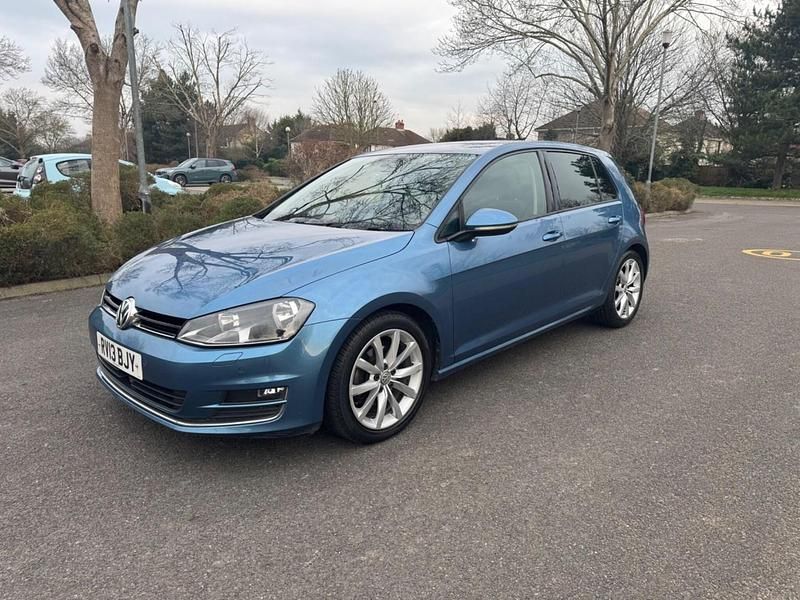 Used VW Golf VII GT 150 HP (110 kW) 2013 Blue Hatchback
