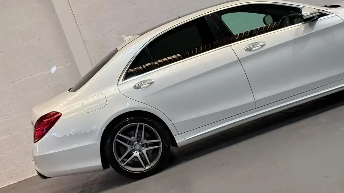 Used Mercedes S350L AMG line 254 HP (186 kW) 2015 White Sedan