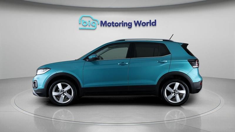 Used VW T-Cross SEL 110 HP (80 kW) 2022 Turquoise SUV