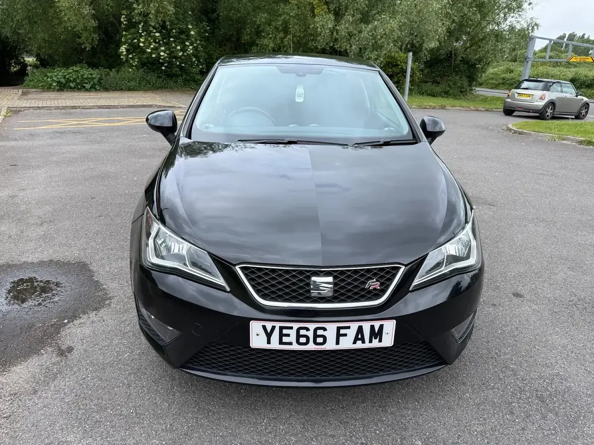 Used Seat Ibiza FR 90 HP (66 kW) 2016 Black Hatchback