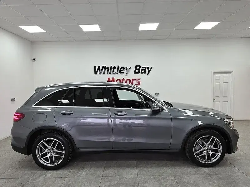 Used Mercedes GLC220 AMG line 170 HP (125 kW) 2018 Grey SUV